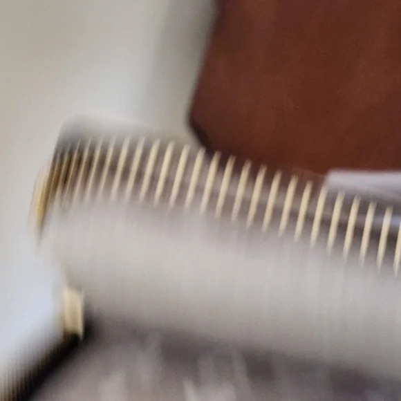 Aimee Kestenberg White Wallet with Gold Accents - Picture 3 of 8